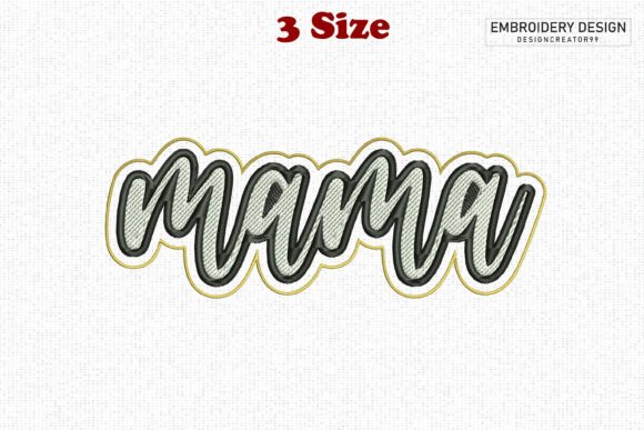 Download Mama Embroidery Design - Mama embroidery design Collection