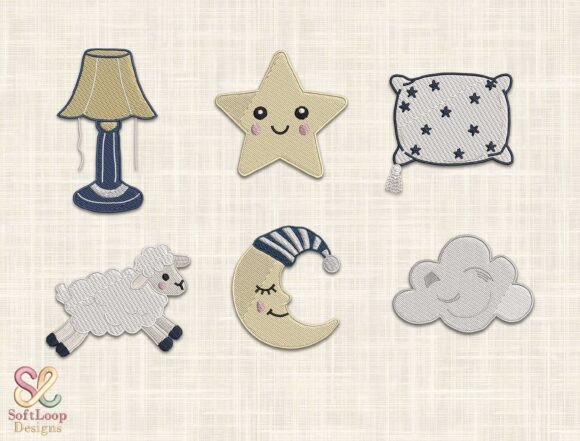 Download Sweet Dreams Nursery Embroidery Bundle - Sweet Collection