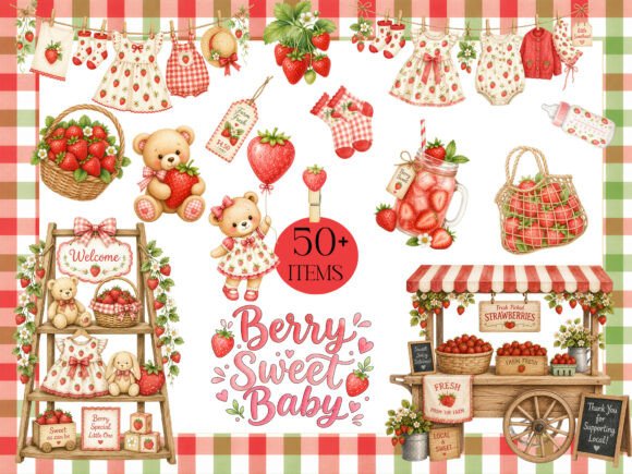 Download Strawberry Sweet Harvest Baby Collection - Sweet Collection